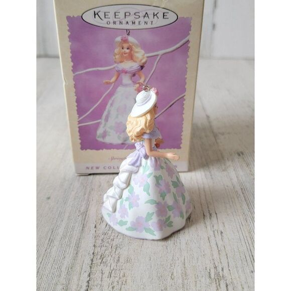 Hallmark Springtime Barbie 1995 ornament Xmas Decor Easter - Picture 3 of 6